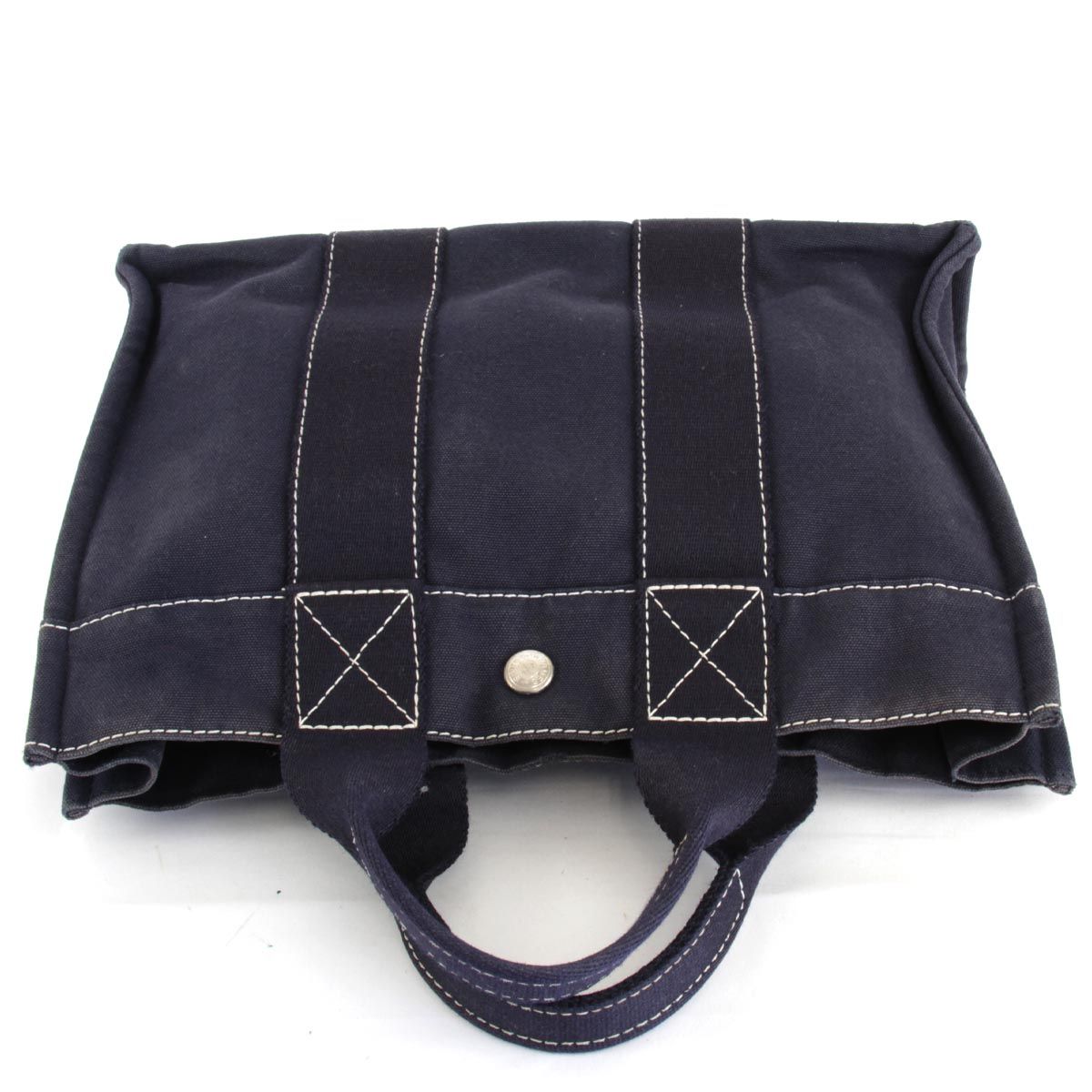 エルメス ドーヴィルPM バッグ ハンドバッグ レディース キャンバス