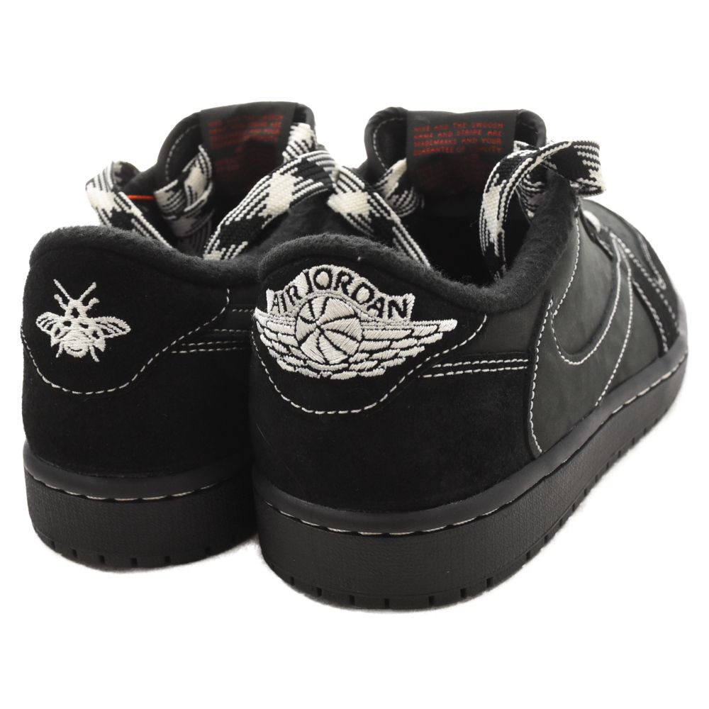 NIKE (ナイキ) ×TRAVIS SCOTT AIR JORDAN 1 LOW OG SP BLACK PHANTOM 