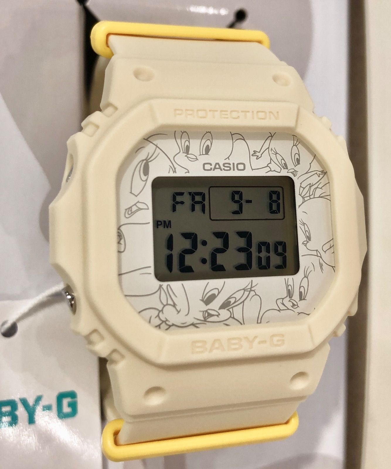 新品正規品】BABY-G トゥイーティー限定コラボ BGD-565TW-5JR - メルカリ