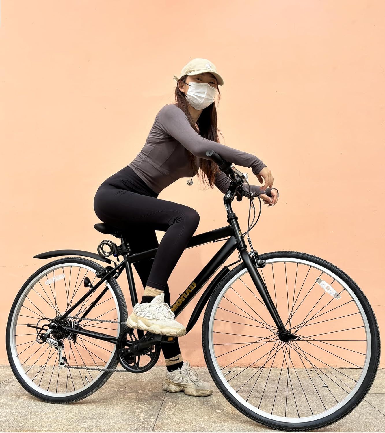 自転車本体 law Amazon | TOMONAU クロスバイク 700C フラットハンドルバー