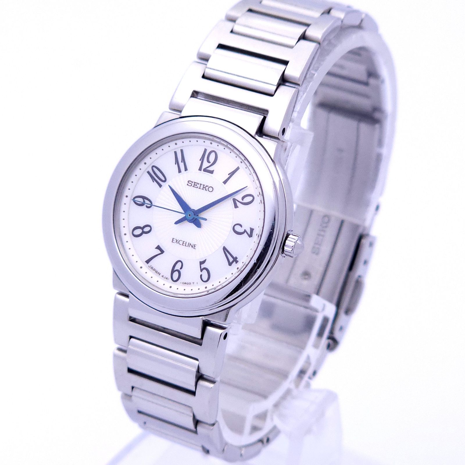 美品セイコー エクセリーヌ 4J41-0AE0 レディース　クオーツ　稼働品 ☆良品 SEIKO セイコー エクセリーヌ 4J41-0AE0 QZ 動作品