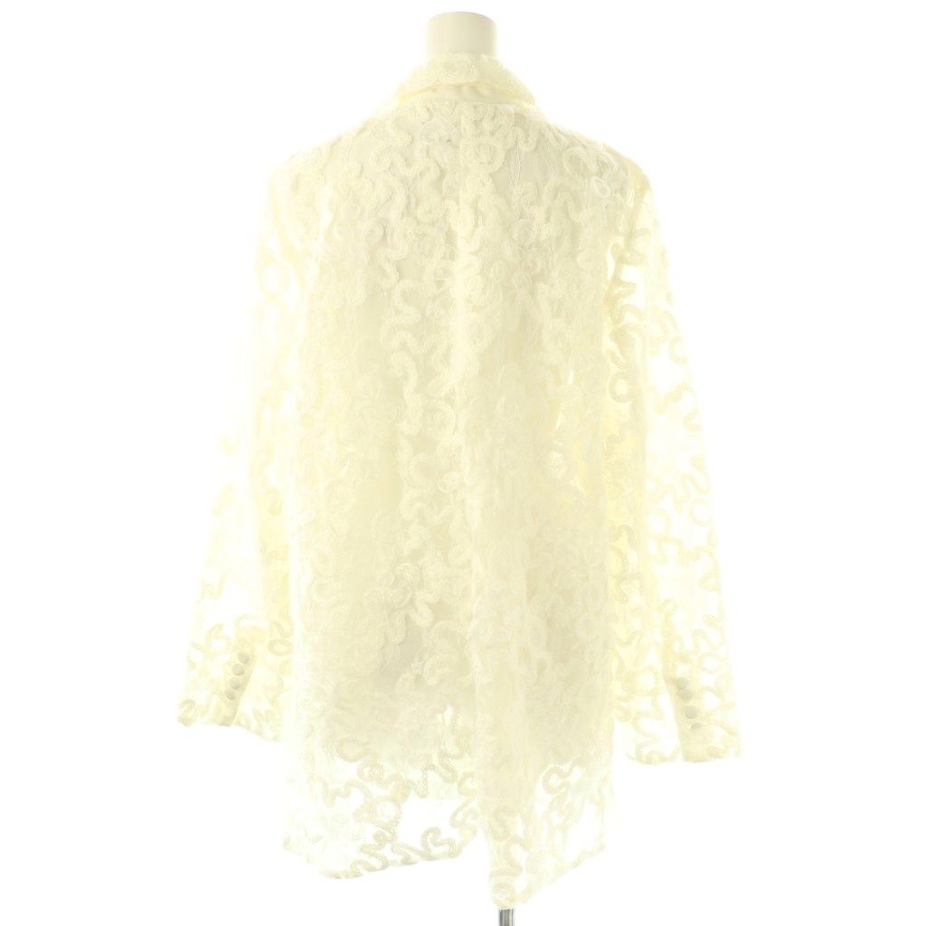 Ameri vintage アメリ　ASSORT LACE JACKET FLOWER MIX LACE SHEER JACKET（テーラードジャケット）｜Ameri