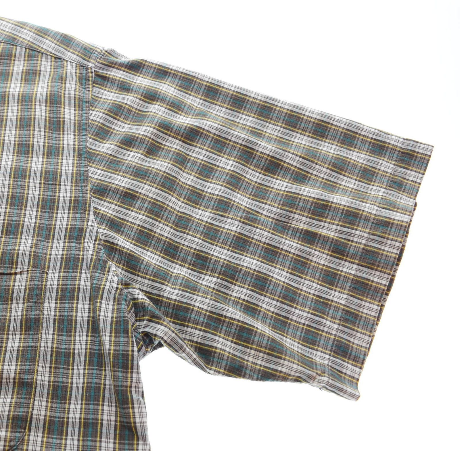 RRL 三つ星　半袖シャツ RRL ダブルアールエル 90s 三ツ星タグ チェック 半袖 シャツ
