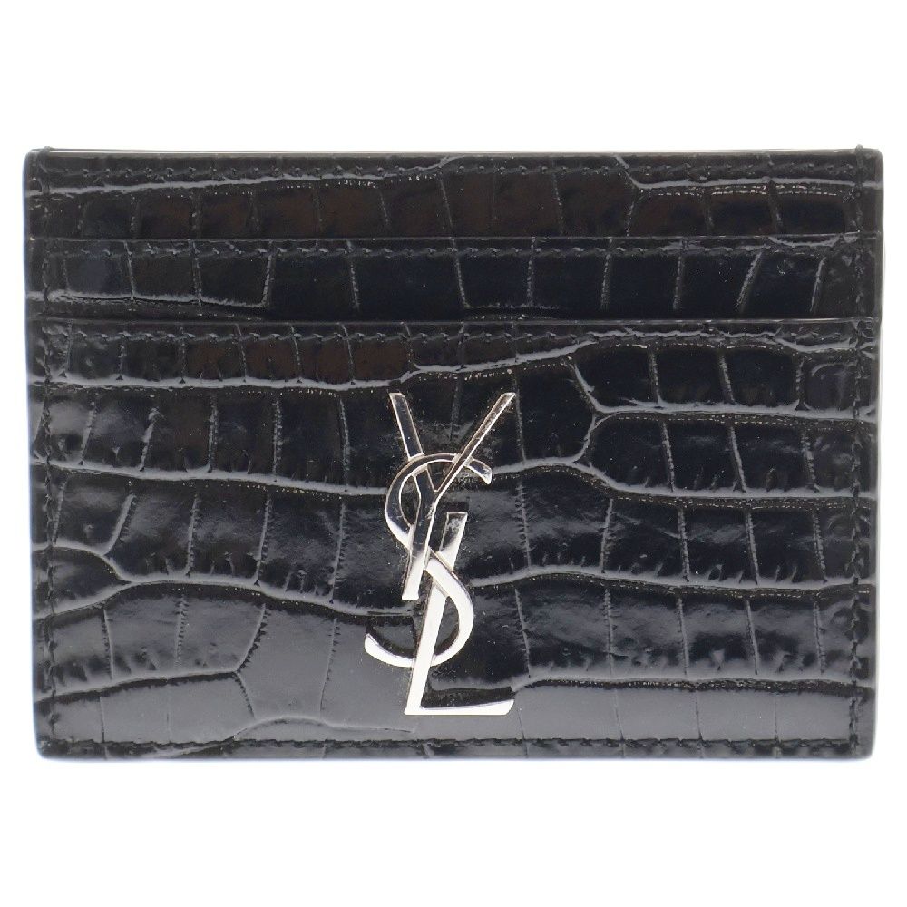 グッチ マネークリップ レザー シルバー ハート メンズ ロゴ 刺繍 箱