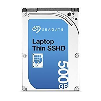 Seagate 2.5inch Hybrid Laptop Thin SSHD ST500LM000 SATA 6Gb/s 500GB  5400rpm 64MB AF khxv5rg
