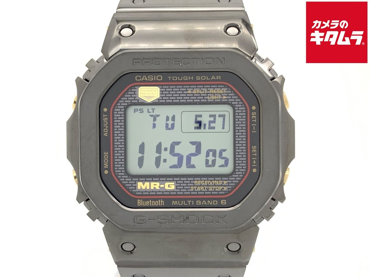 カシオ G-SHOCK ブラック MRG-B5000B-1JR チタン