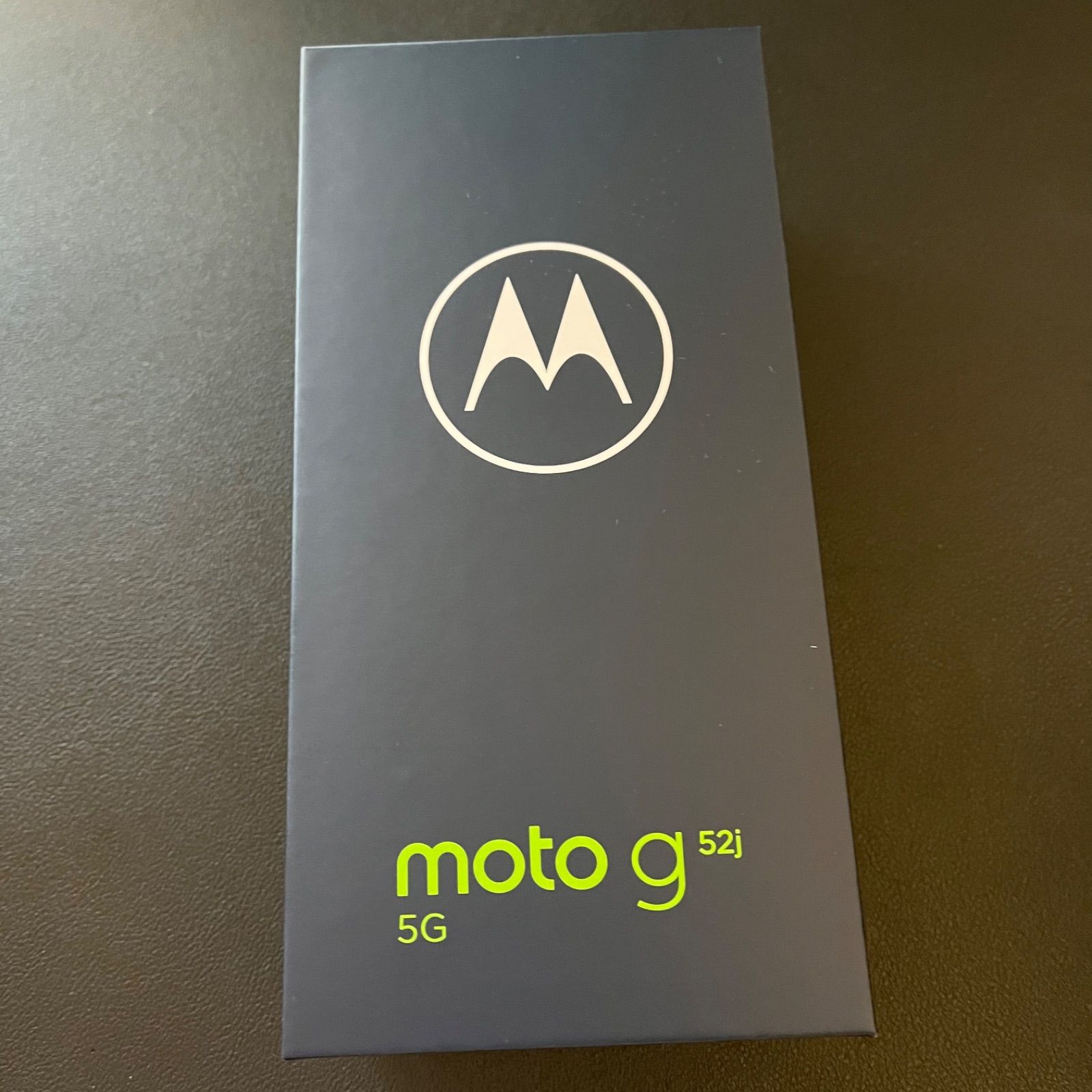 新品・未開封】モトローラ moto g52j II 「インクブラック」SIMフリー