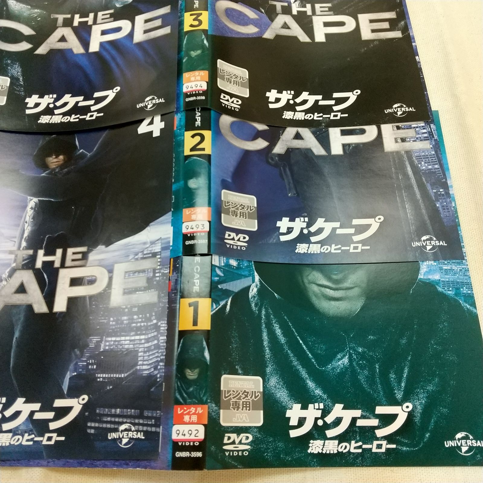 THE CAPE ザ・ケープ 漆黒のヒーロー 全5巻セット レンタル専用 中古