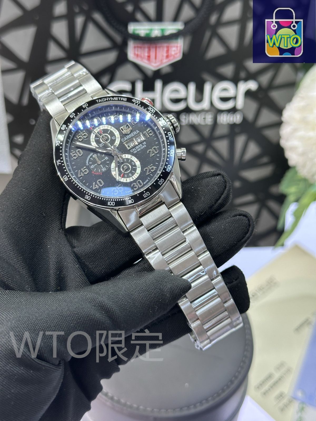 TAG HEUER タグホイヤー メンズ腕時計｜クオーツ×クロノグラフ