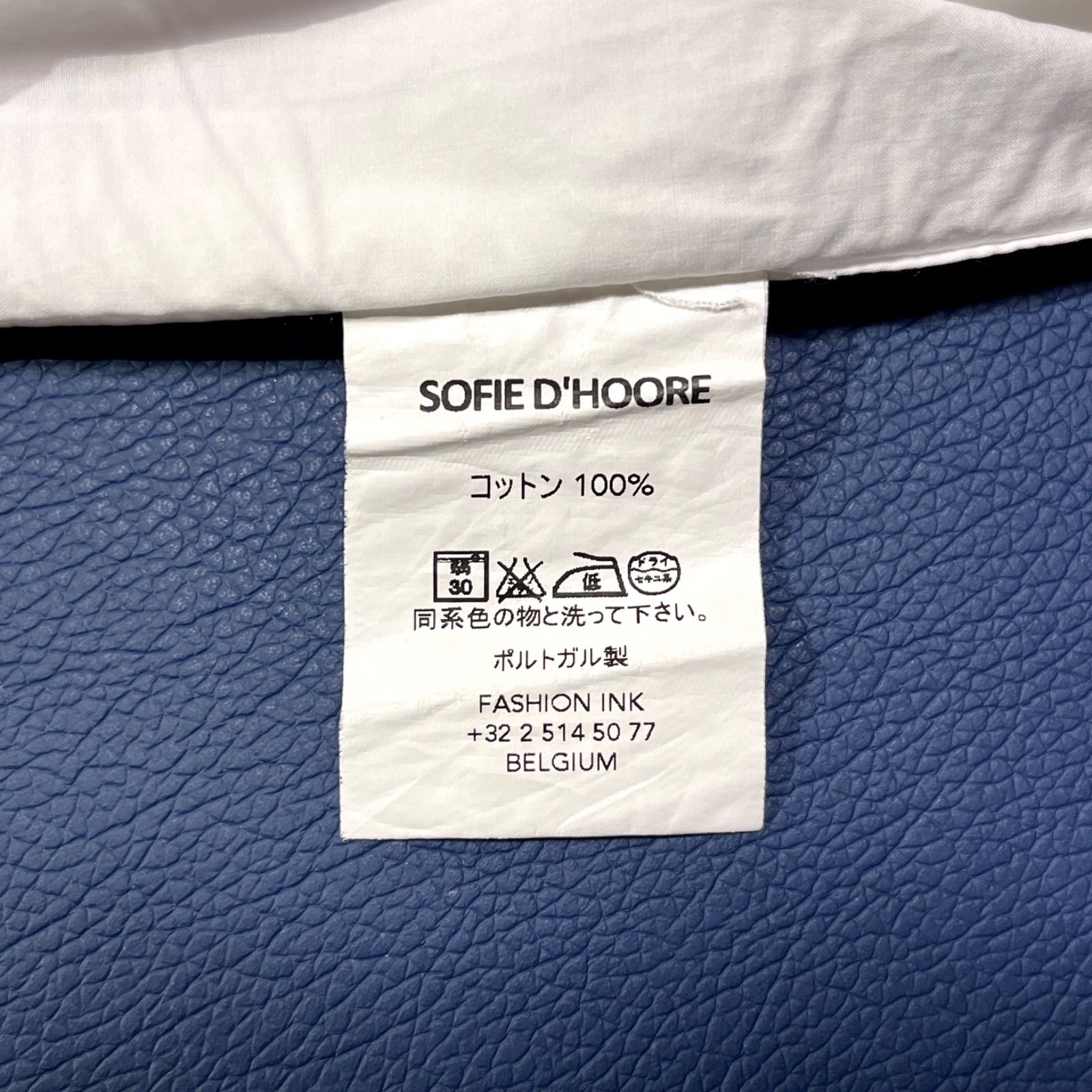 cgg58 SOFIE D'HOORE ブラウス タックスリーブシャツ 長袖