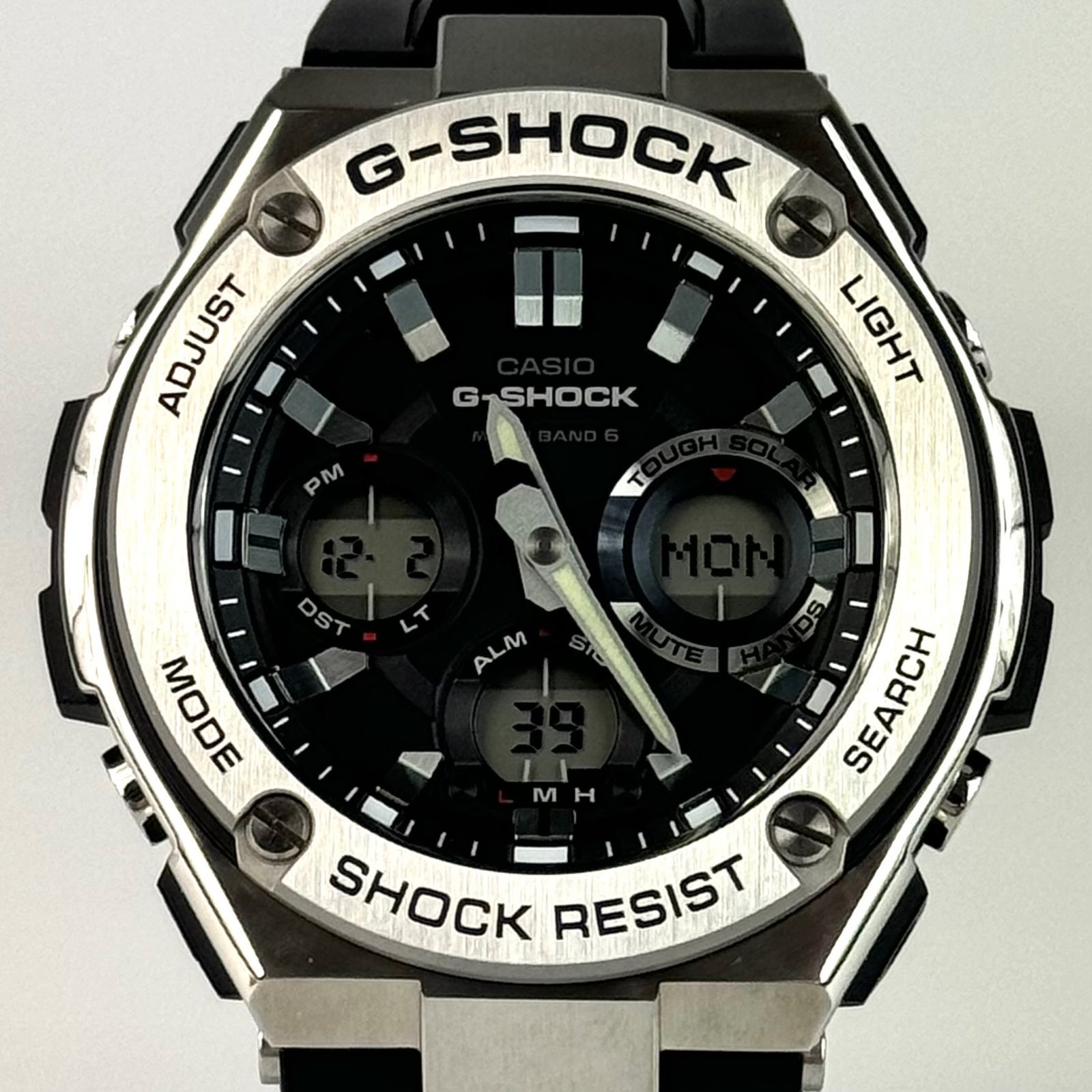 ほぼ未使用】カシオ CASIO ジーショック G-SHOCK G–STEEL GST-W110 