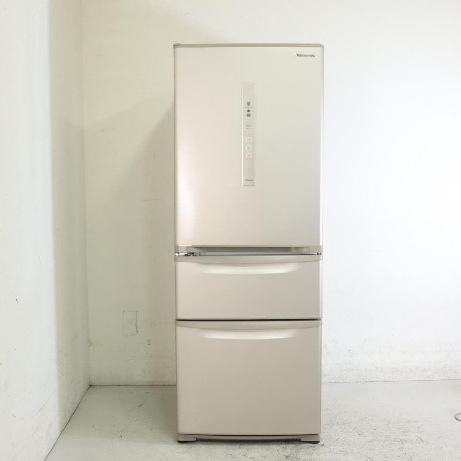 パナソニック 315L 3ドア 冷蔵庫 NR-C32HML-N 自動製氷 左開き 262h03 