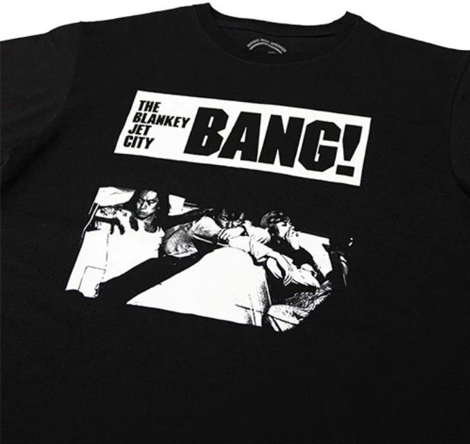 BJC Vinyl JKT Tシャツ BLANKEY JET CITY Lサイズ ブラック