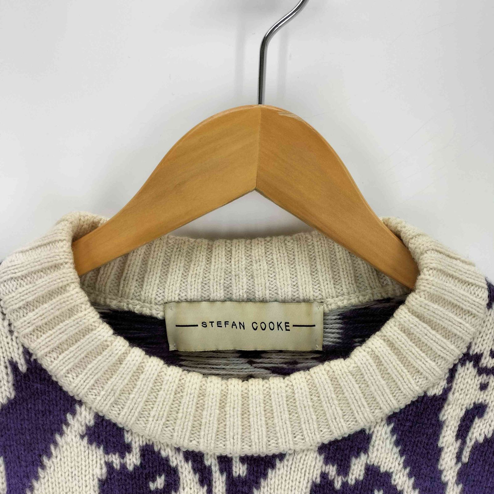 Stefan Cooke Slashed Knit Sweater - AW22 \u2013 Vertical Rags