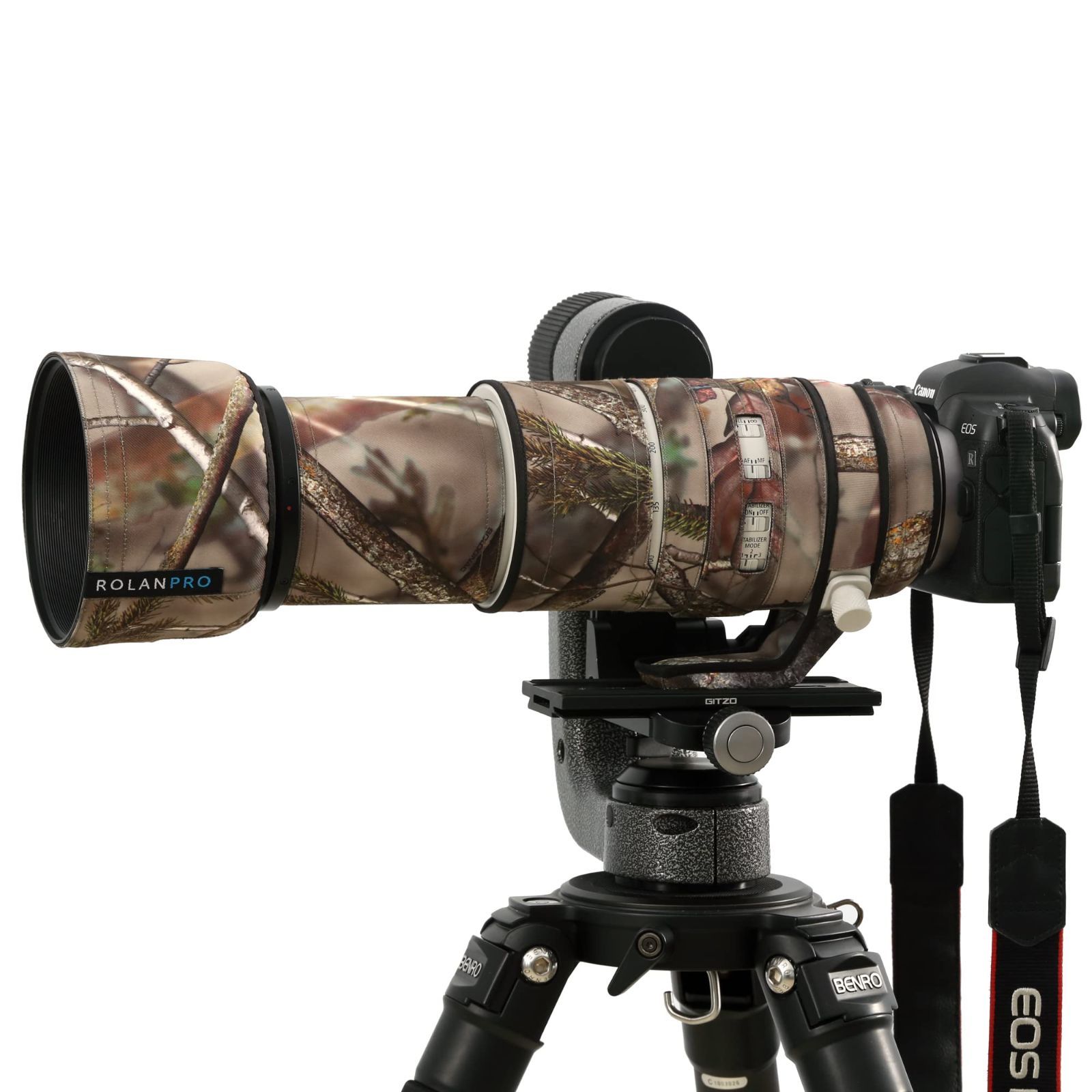 ISUSMカモフラージュレインカバー用防水レンズコート L 4.5-7.1 | F キヤノンRF100-500mm ROLANPRO