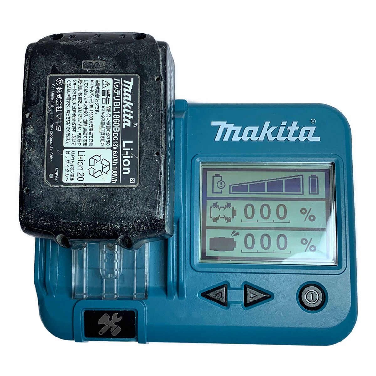 ♭♭MAKITA マキタ バッテリー18V 6.0AH BL1860B-