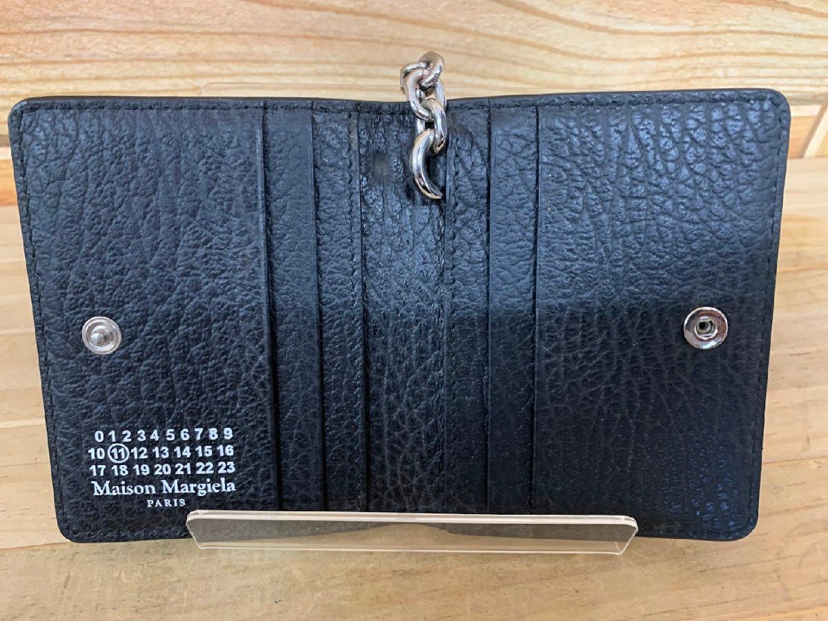 Maison Margiela メゾンマルジェラ キーリング カーフレザー カードケース