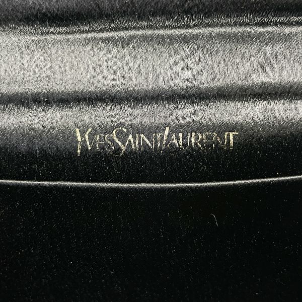 YVES SAINT LAURENT レア 希少 リボン 紐 ミニ ショルダーバッグ