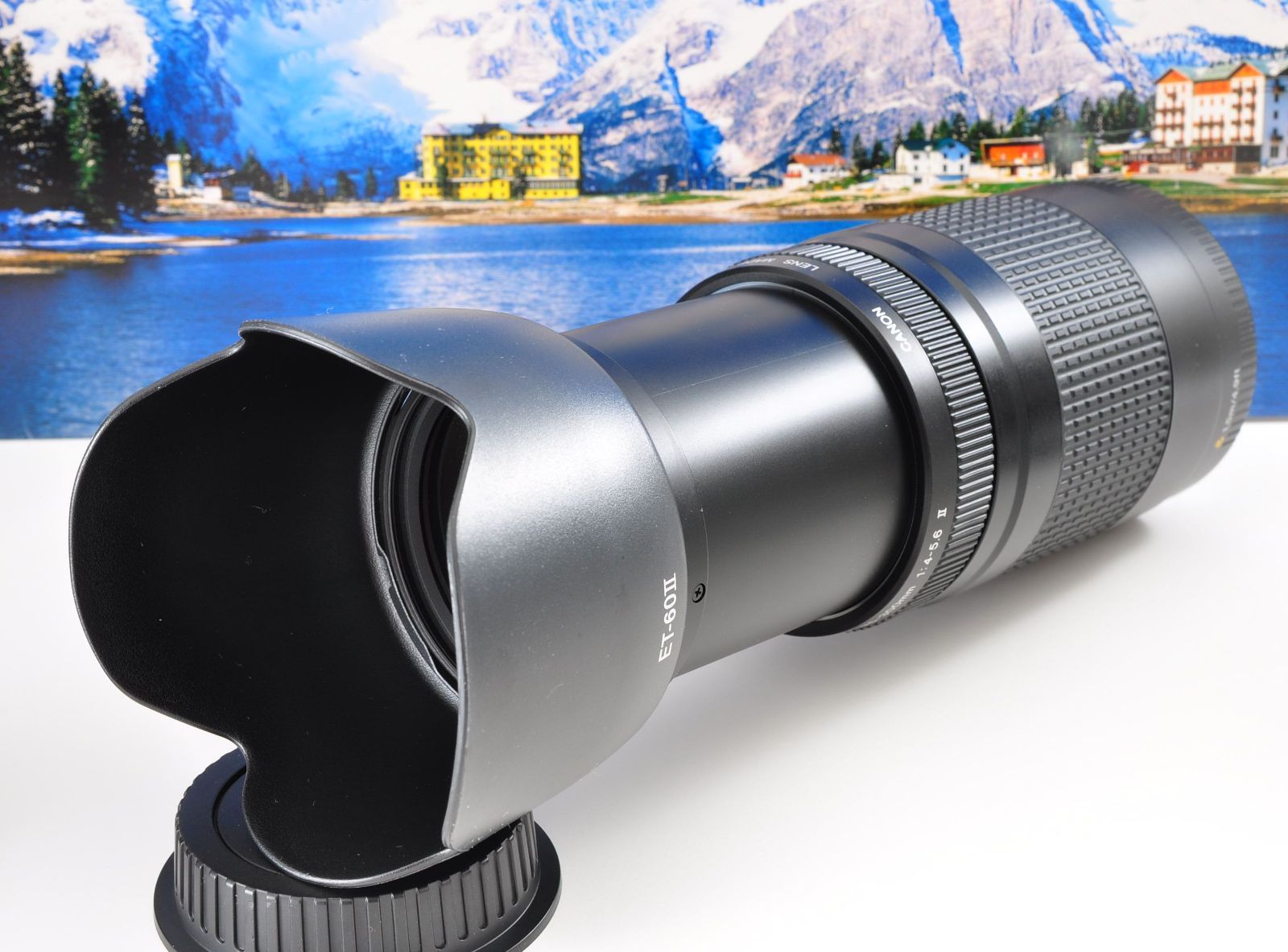 迫力の75-300mm レンズフード付き！望遠レンズ - メルカリ