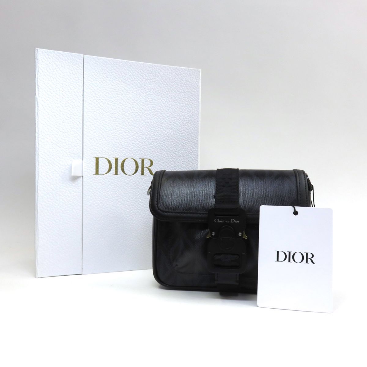 Dior ディオール Hit the Road フラップ付き メッセンジャーバッグ 