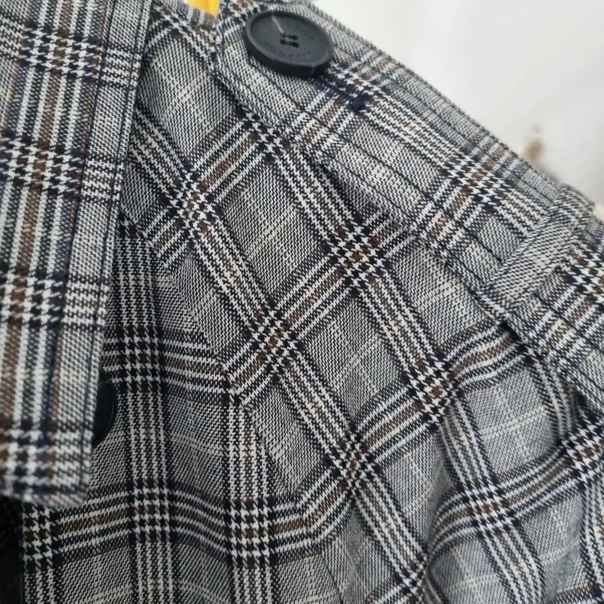 エルゴルフ チェック トレンチ コート 90 春秋 LLC-HASEGAWATOSO_COM