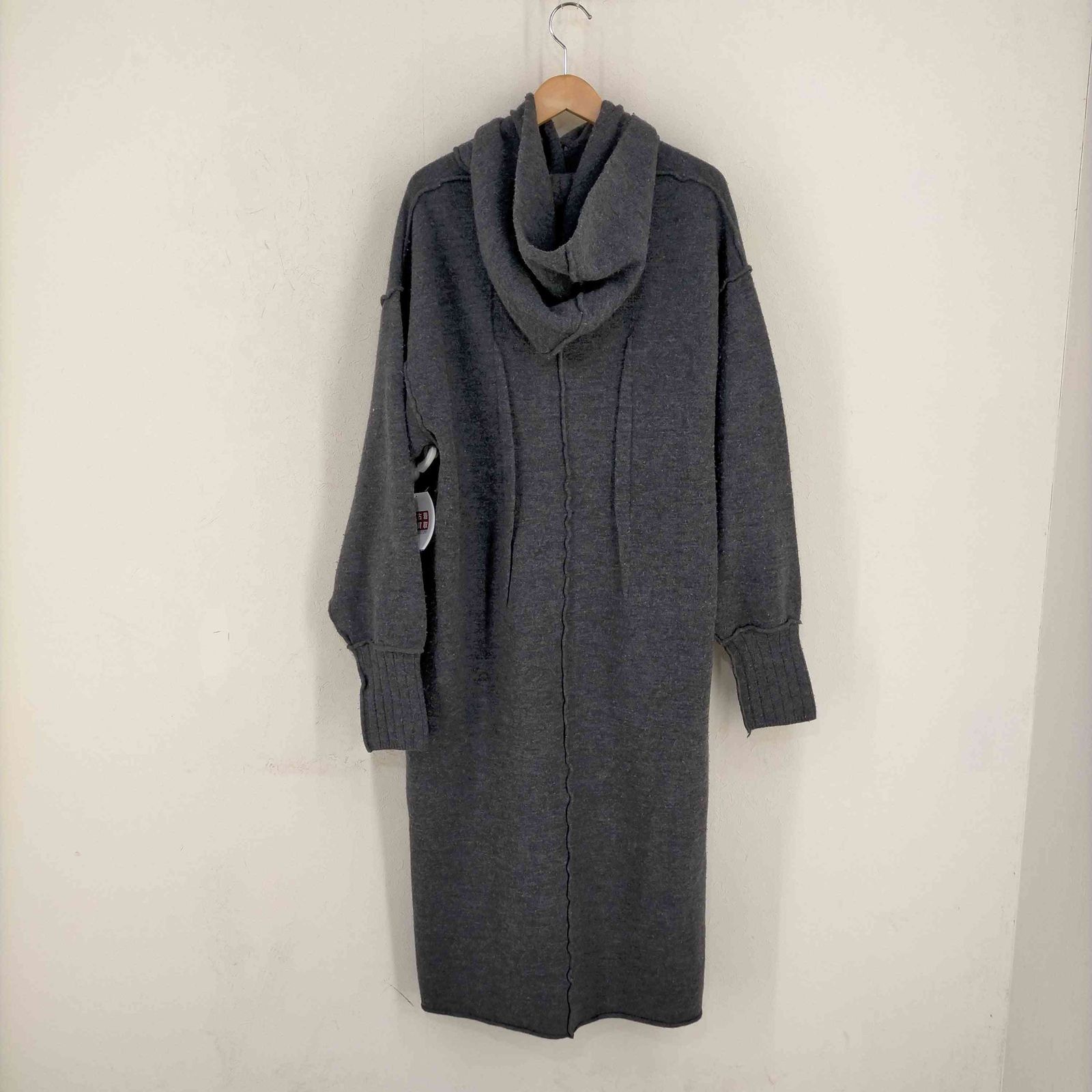 パーバーズ PERVERZE Hoodie Knit Long Coat レディース FREE