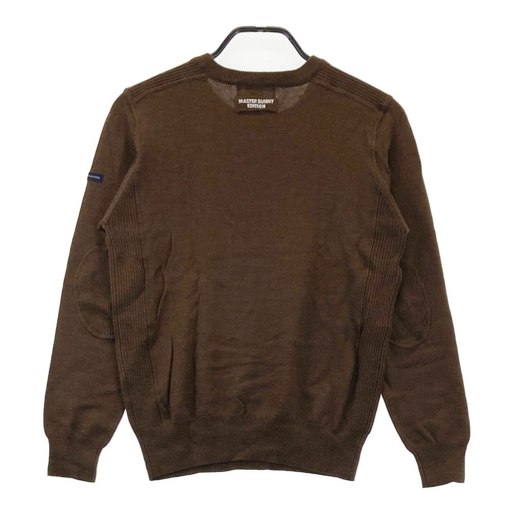 MASTER BUNNY EDITION セーター ブラウン サイズ4 サイズ：4 MASTER BUNNY EDITION マスターバニーエディション ウール混
