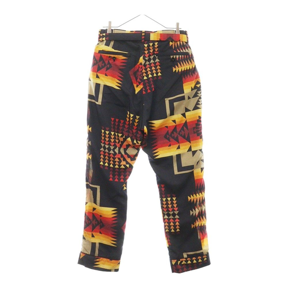 Sacai (サカイ) ×PENDLETON Archive Print Mix Pants 21-02472M