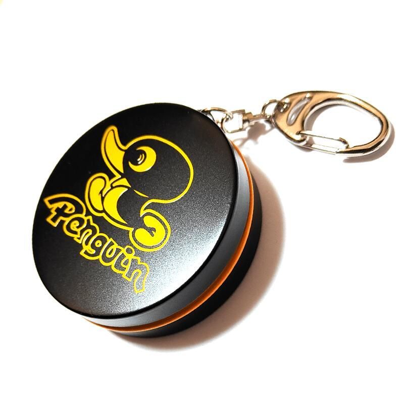 携帯灰皿 イエロー＆ブラック ペンギン '80クラシック キーホルダー
