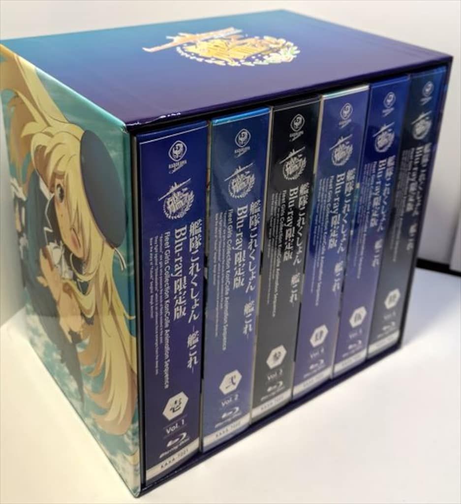 艦隊これくしょん 【艦これ】DVD限定版 1〜6 全巻blu-ray 帯あり