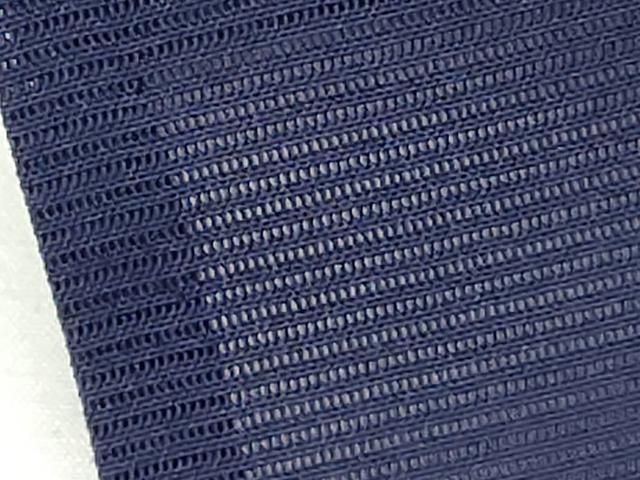 平和屋着物＊夏物 色無地 絽 紺色 正絹 逸品 CAAR9834ev