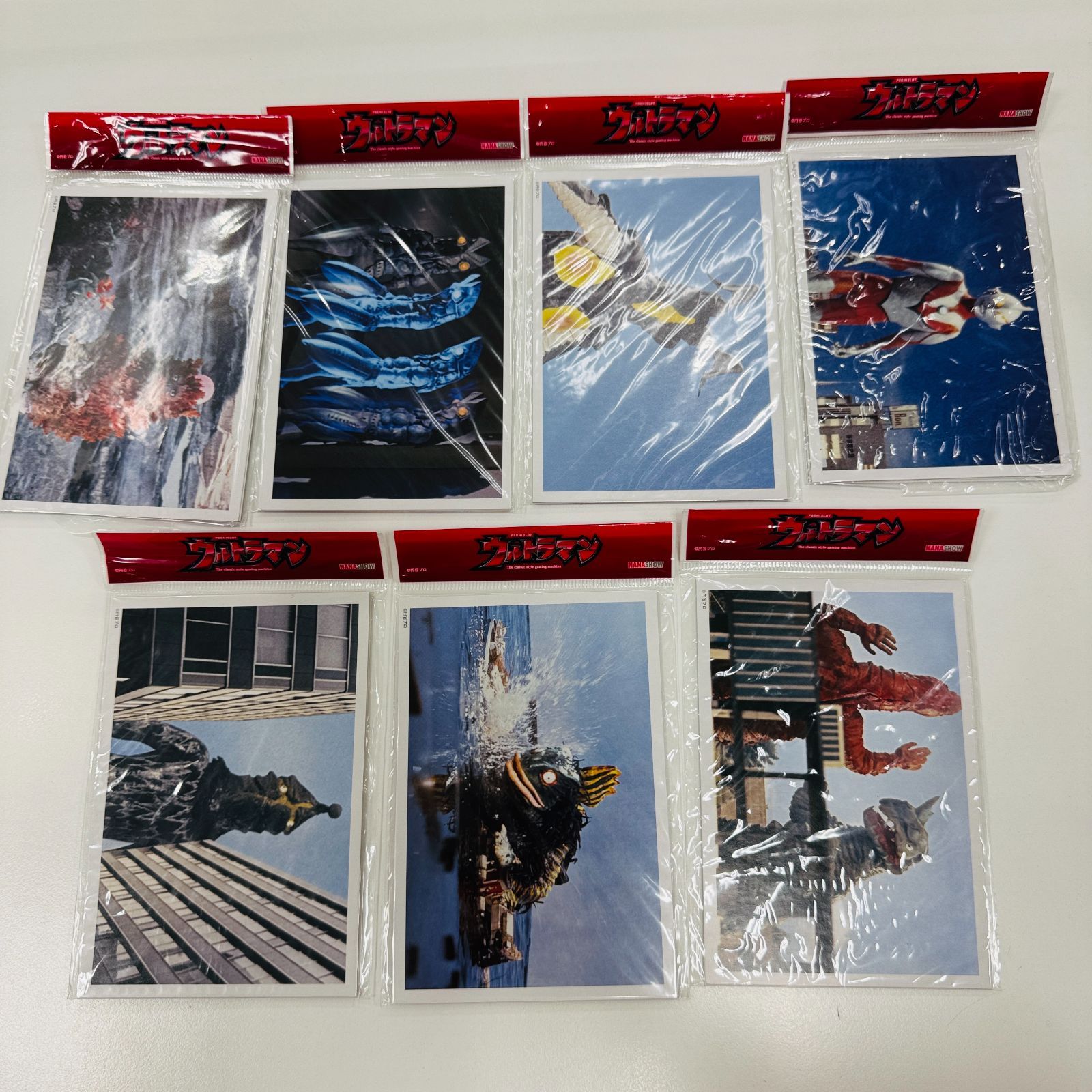 A【コレクション】①ウルトラマン カード ポストカード風ブロマイド