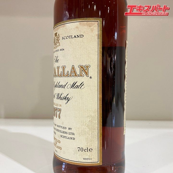 THE MACALLAN マッカラン 18年 1977 シングル ハイランド モルト