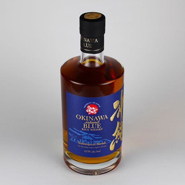 沖縄ライスウイスキー OKINAWA island BLUE 700ml 久米仙酒造 - メルカリ