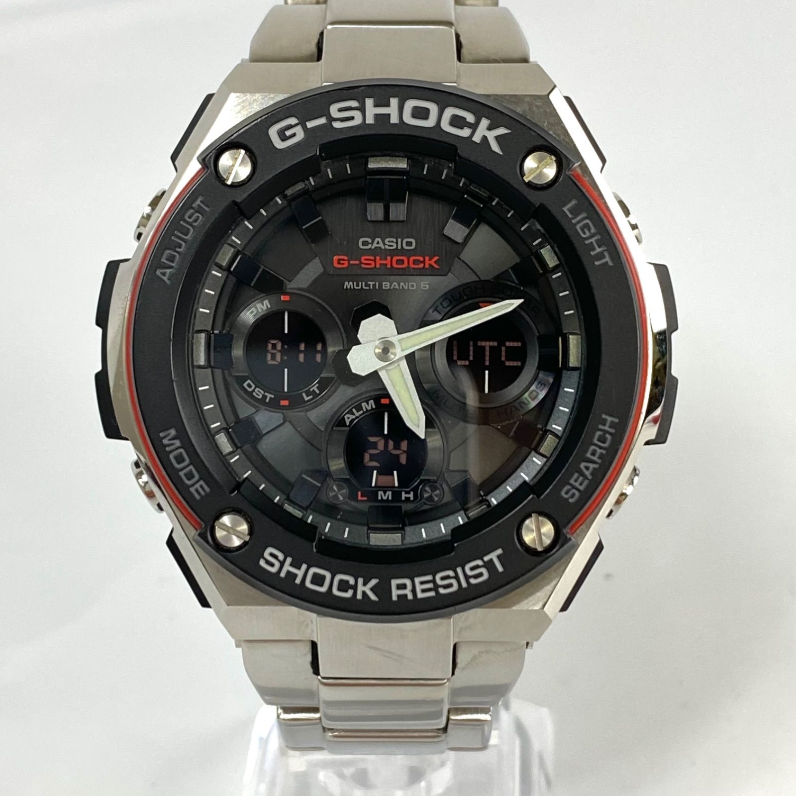G-SHOCK カシオG-STEEL 電波ソーラーGST-W100D-1A4JF G-SHOCK G-STEEL