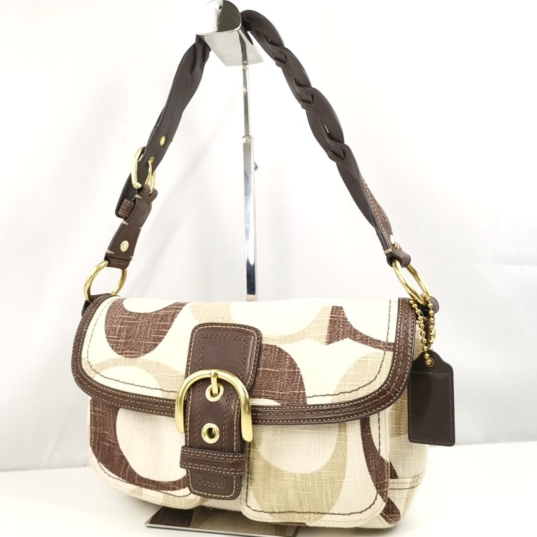 COACH 】C A-1 コーチ 12194 シグネチャー 総柄 ソーホー