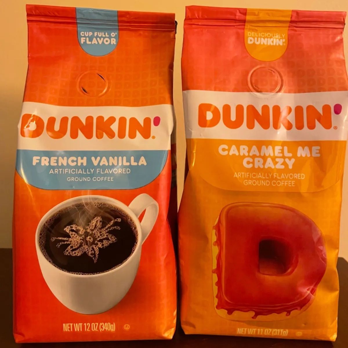 DUNKIN' フレンチバニラ グラウンドコーヒー 12oz ダンキンドーナツ