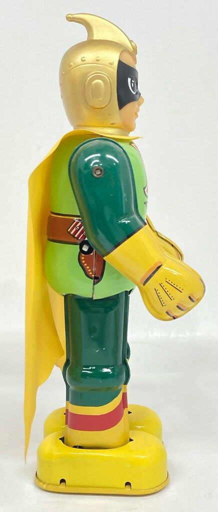 ビリケン商会 ゼンマイ歩行ブリキ ナショナルキッド 230mm - メルカリ