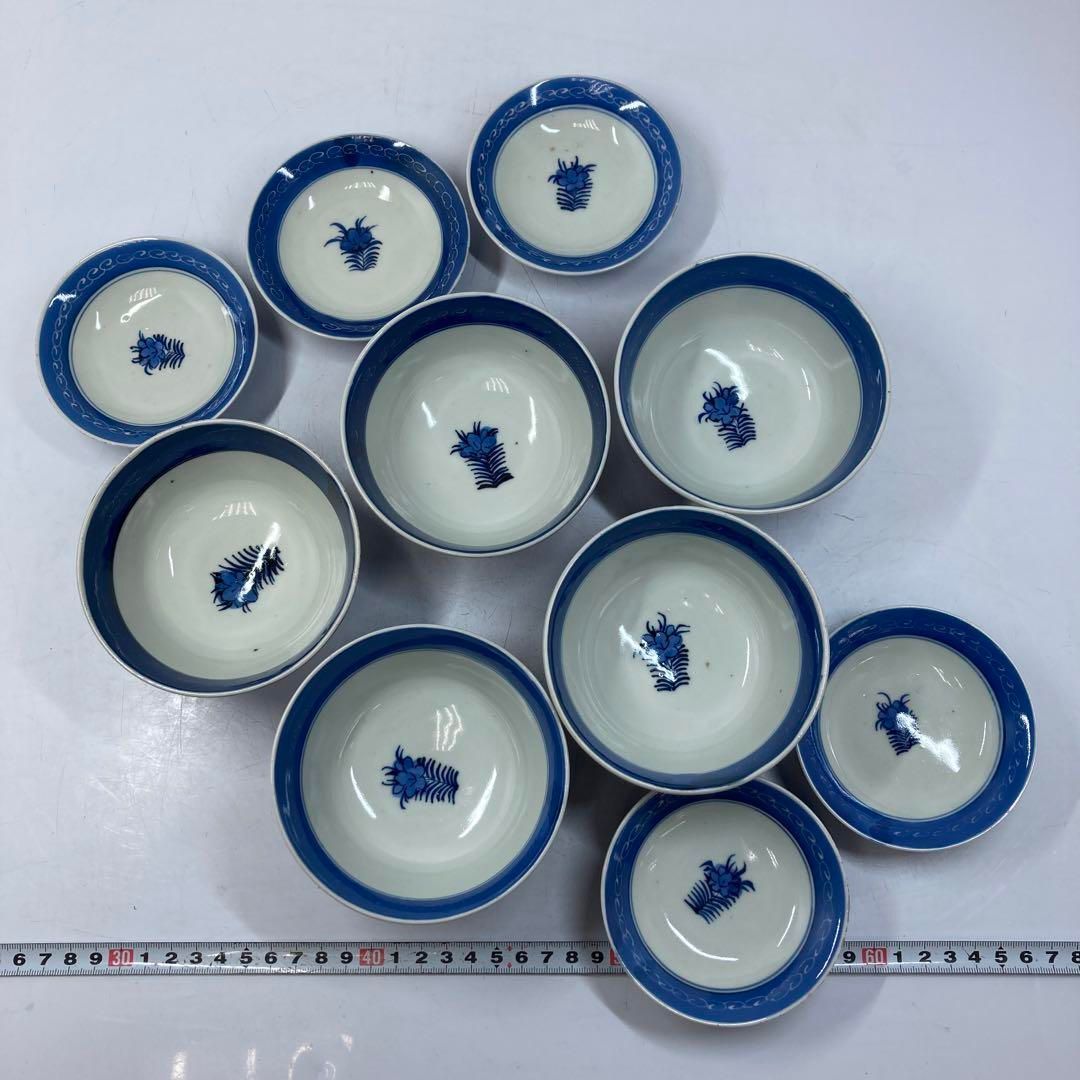 古伊万里 上手 蓋茶碗5客 身直径11㎝ 東Y5-1012④ - メルカリ