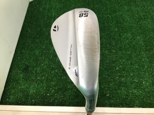 【中古】 テーラーメイド Taylor Made MILLED GRIND 3 58/12 ウェッジ WG リシャフト (フレックスその他) メンズ 男性用 右利き 右用 Cランク ゴルフクラブ
