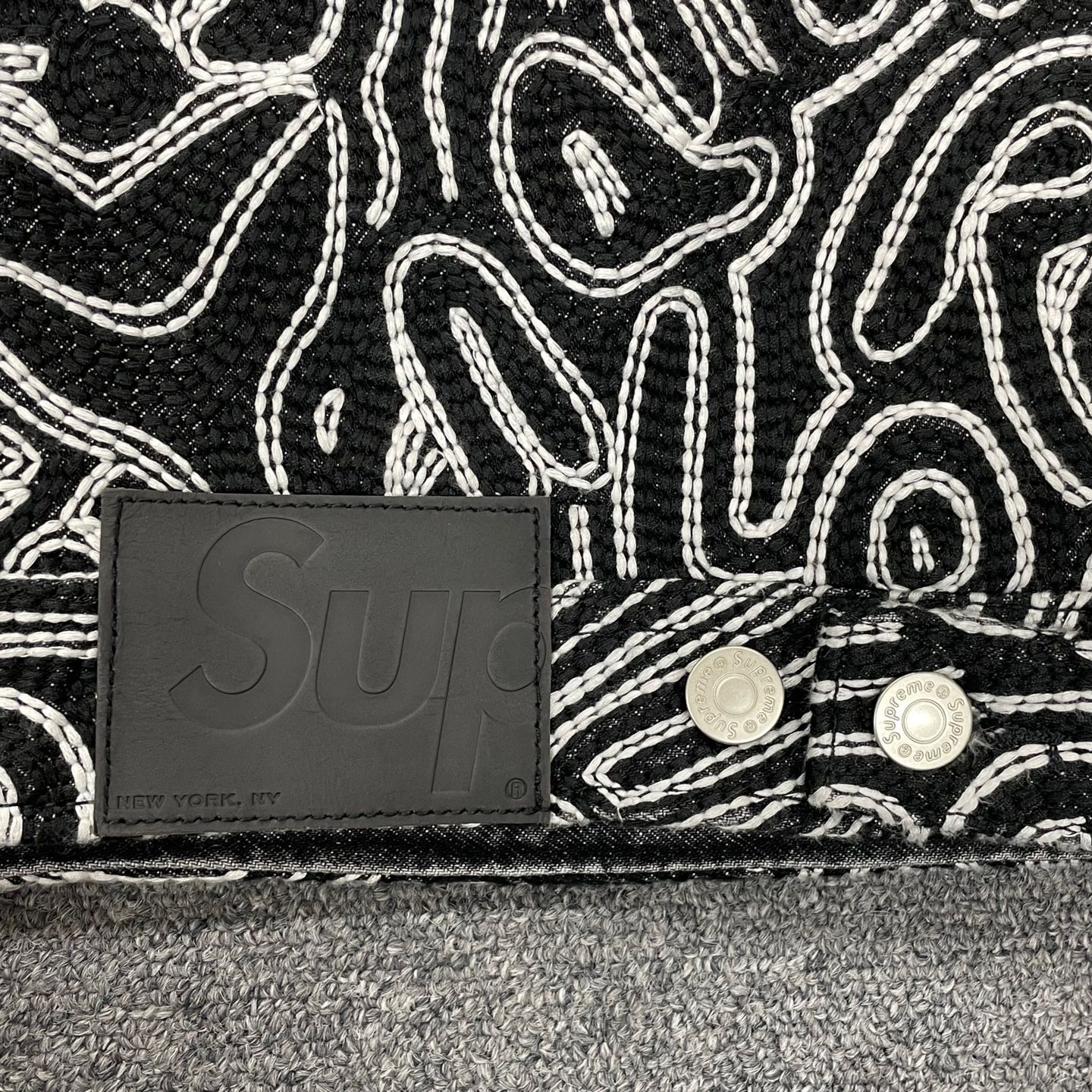 国内正規 SUPREME 22SS Chainstitch Denim Jacket チェーンステッチ 