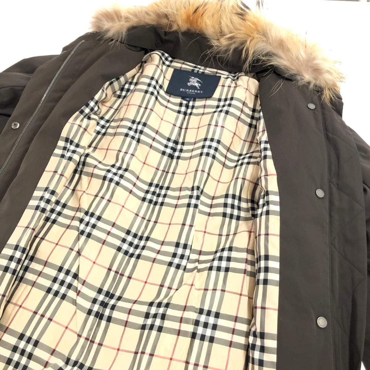 週末限定値下★BURBERRY LONDON★6wayモッズコート★リアルファー BURBERRY - BURBERRY LONDONバーバリーロンドン フォックス