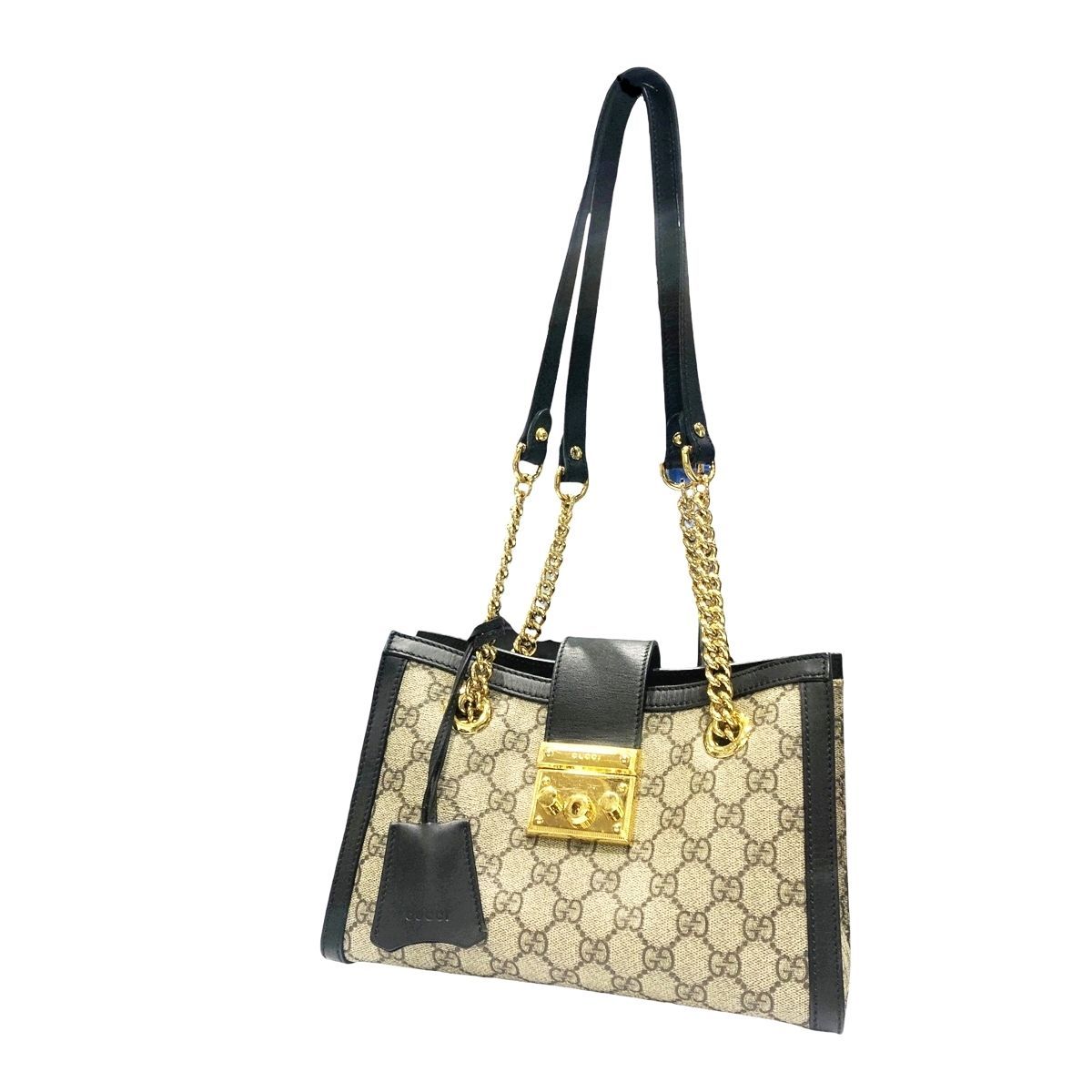 中古】 GUCCI グッチ 498156 パドロック GG スモール ショルダーバッグ 