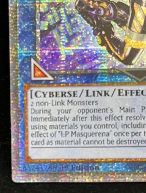 遊戯王 英語版 北米版 I:Pマスカレーナ 25thシークレットレア 1st 