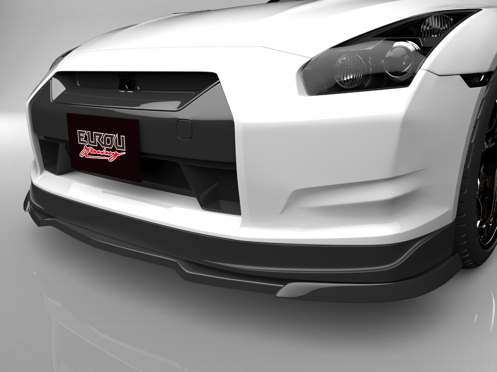 GT- R R35 前期 フロントアンダースポイラー - メルカリ