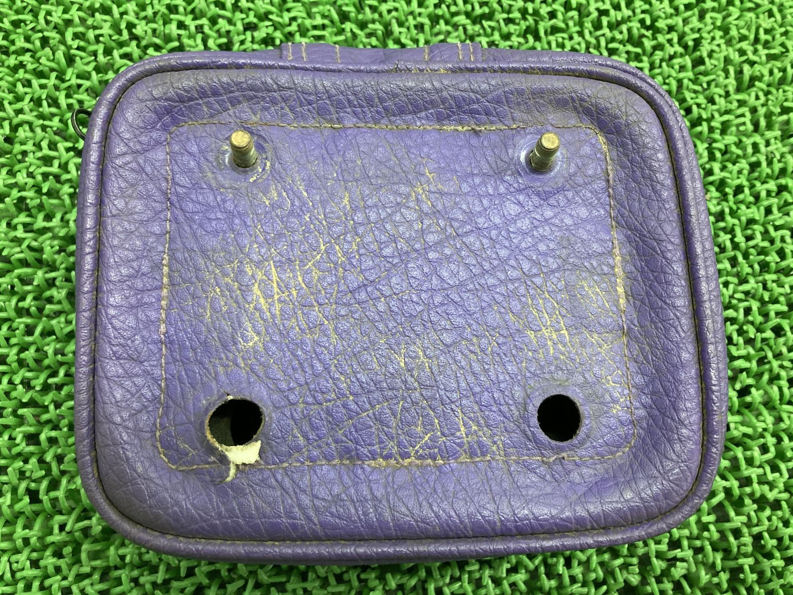 KLX250 リアポーチ 紫 カワサキ 純正 中古 バイク 部品 LX250E