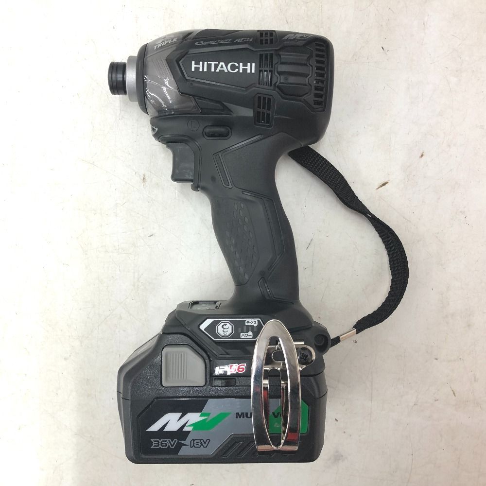 日立工機 HiKOKI マルチボルト36V 2.5Ah コードレスインパクトドライバ ケース 充電器 バッテリ2個セット WH36DA 2XPB