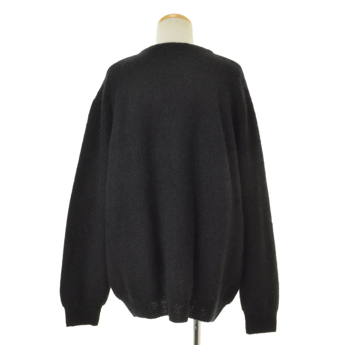 SEQUEL】SQ-23AW-KN-02 MOHAIR CARDIGAN BLACK長袖カーディガン - メルカリ