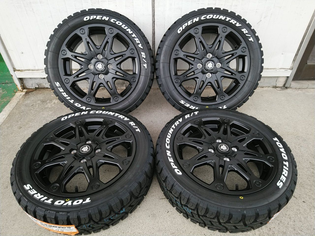 MUDSTAR 165/65R15 サマータイヤホイールセット ハスラー etc (MUDSTAR MT & Chronus CH112 4穴 100)