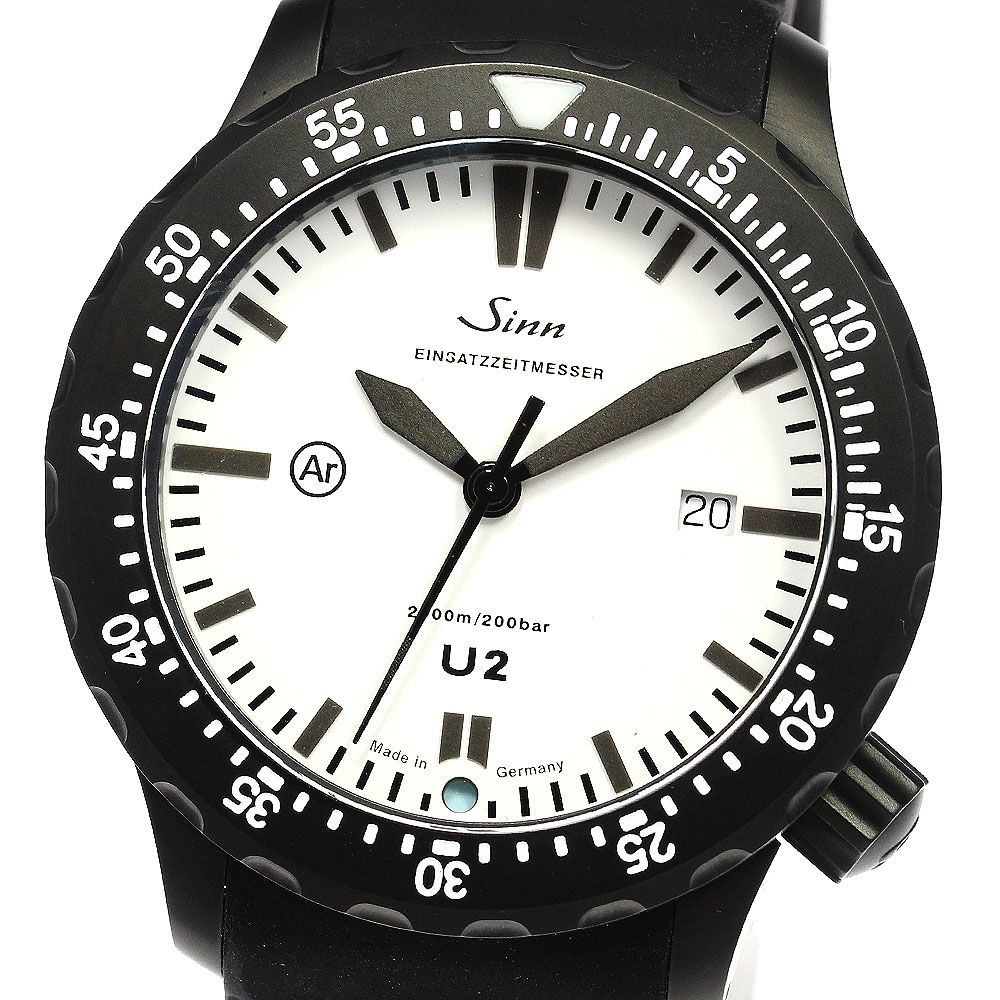 ジン Sinn U2.W U2.W EZM5 日米限定150本 自動巻き メンズ極美品箱 